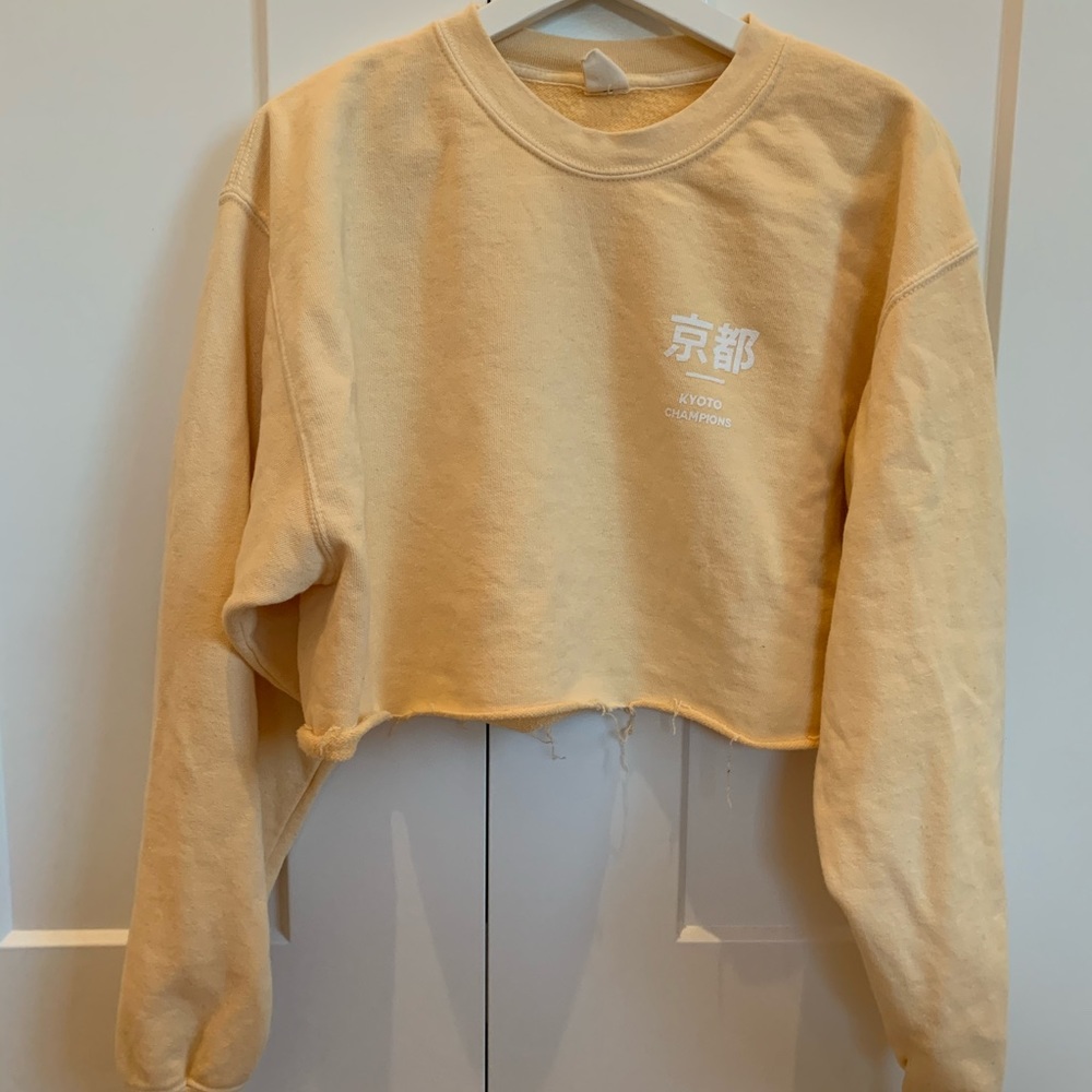 Urban Outfitters Cropped Crewneck